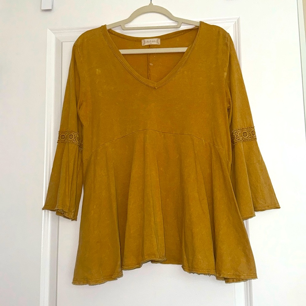 Altar’d State Yellow Blouse